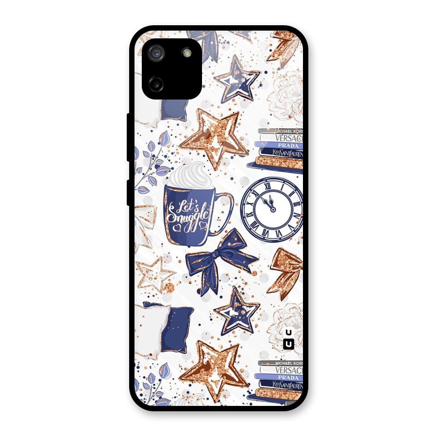 Lets Snuggle Glass Back Case for Realme C11