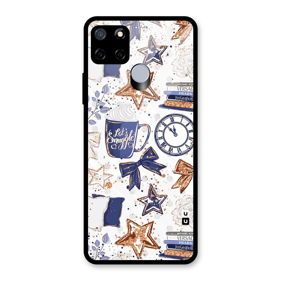 Lets Snuggle Glass Back Case for Realme C12