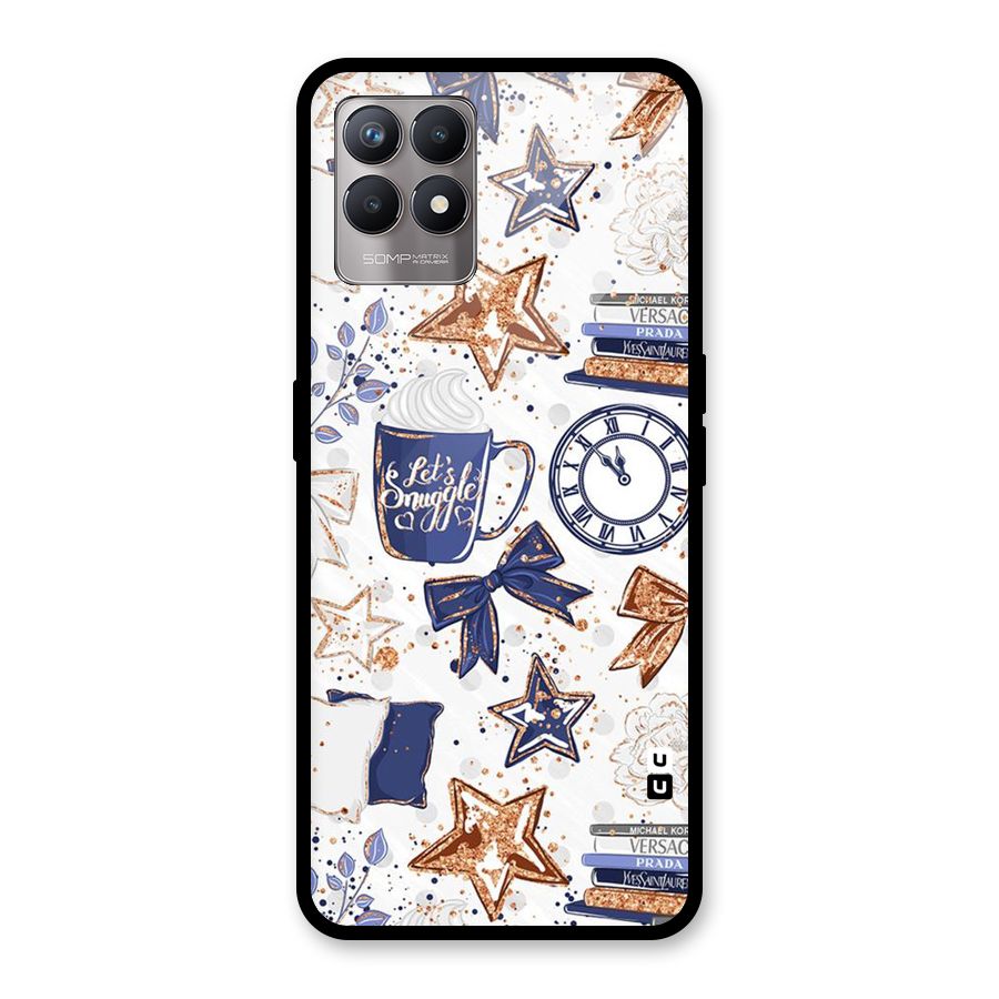 Lets Snuggle Glass Back Case for Realme Narzo 50
