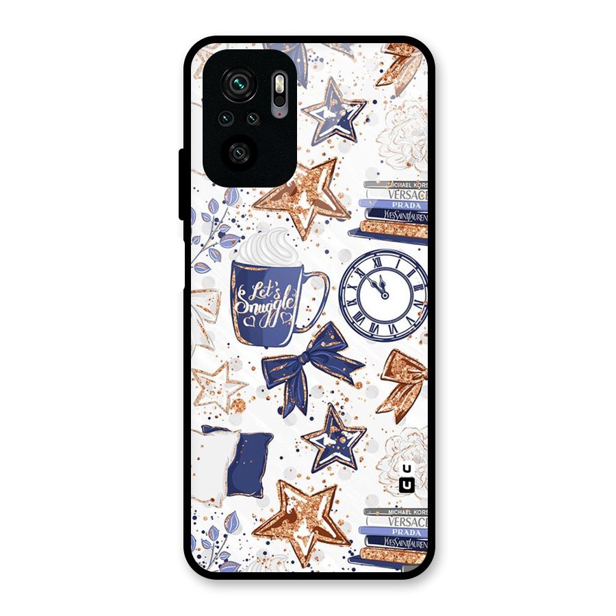 Lets Snuggle Glass Back Case for Redmi Note 10S
