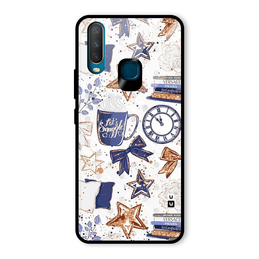 Lets Snuggle Glass Back Case for Vivo U10