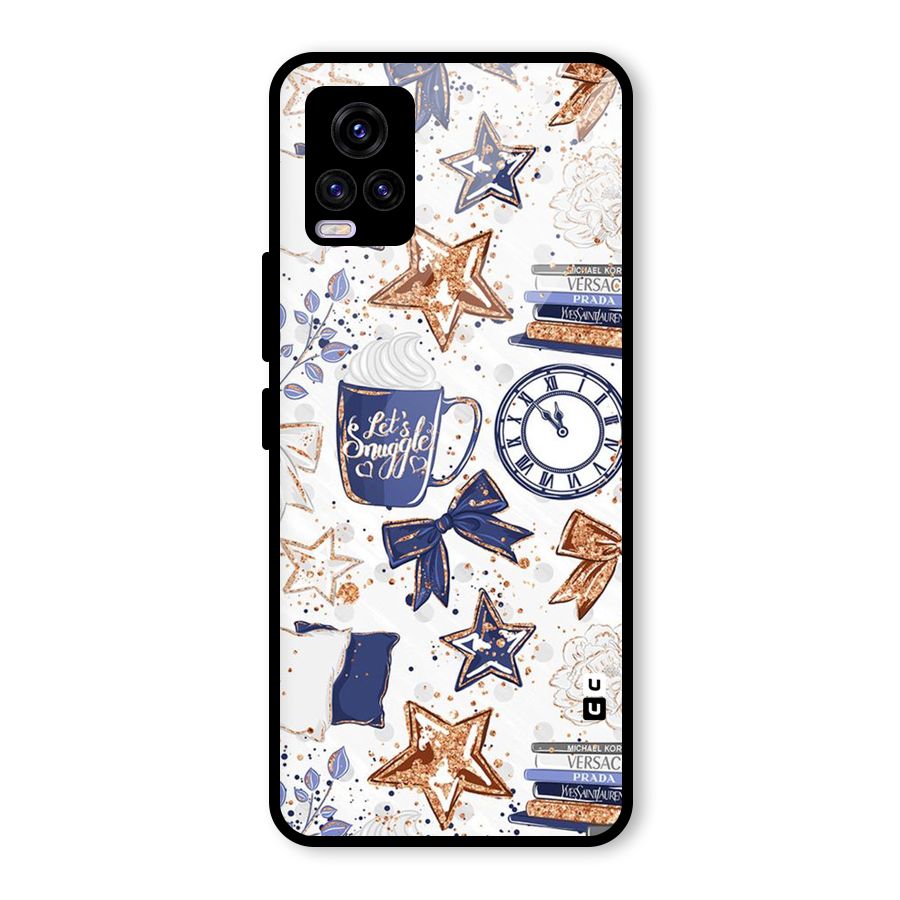 Lets Snuggle Glass Back Case for Vivo V20