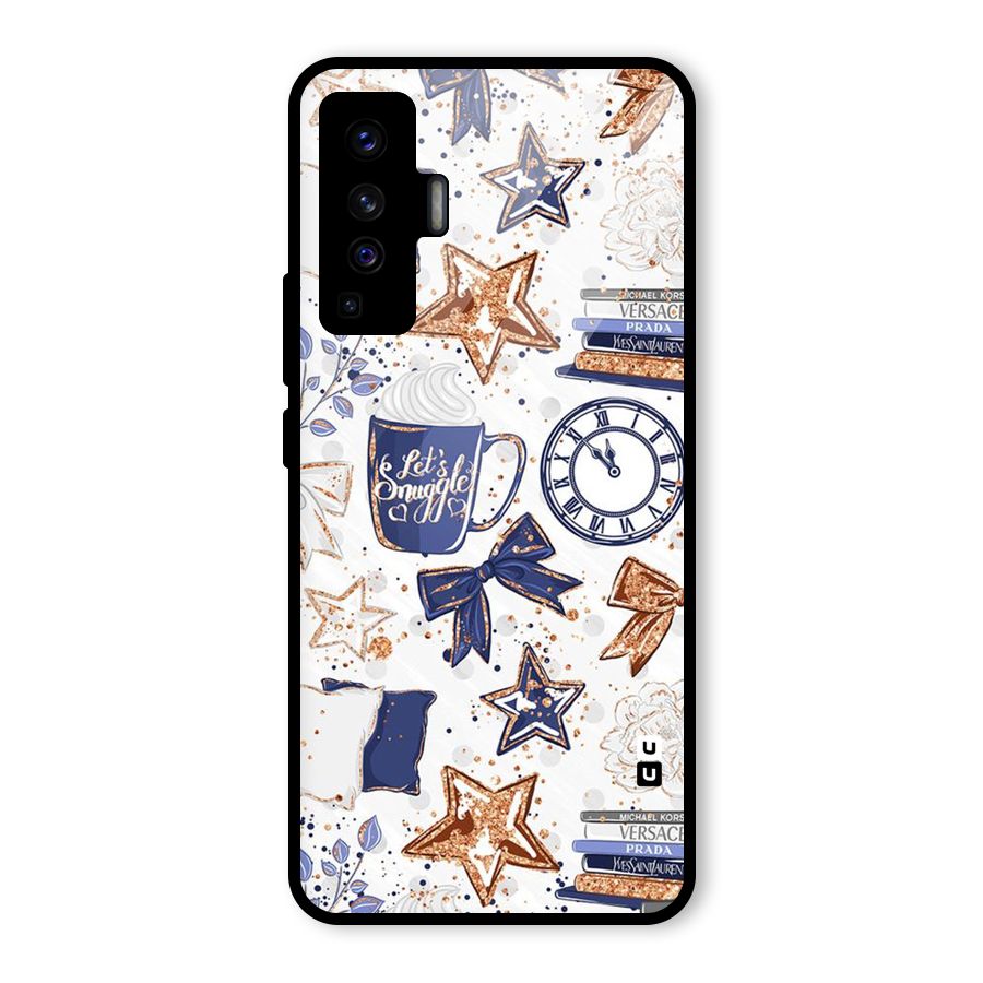 Lets Snuggle Glass Back Case for Vivo X50