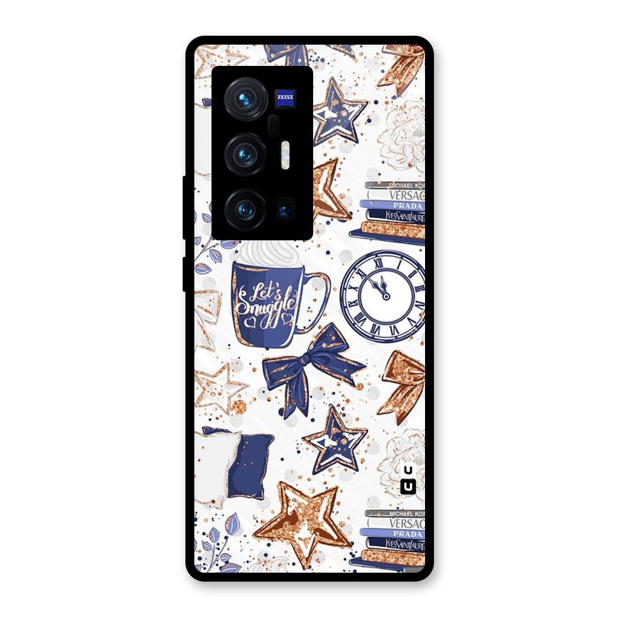 Lets Snuggle Glass Back Case for Vivo X70 Pro Plus