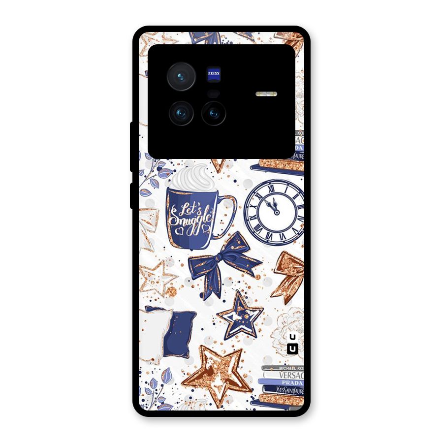 Lets Snuggle Glass Back Case for Vivo X80