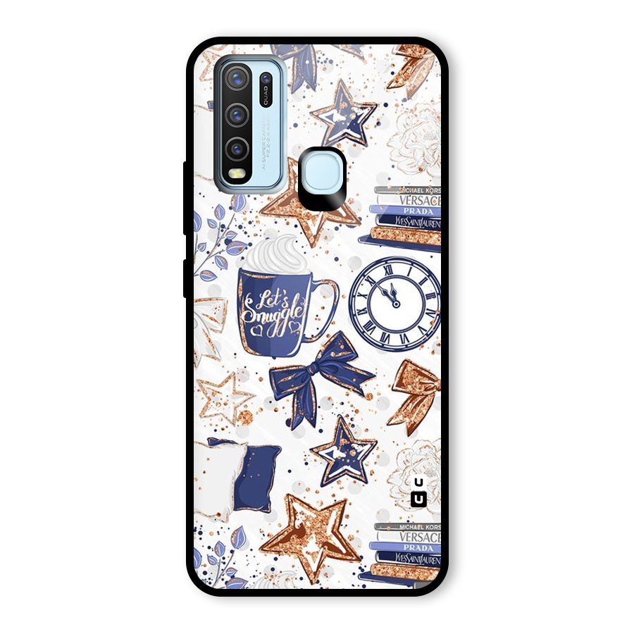 Lets Snuggle Glass Back Case for Vivo Y50