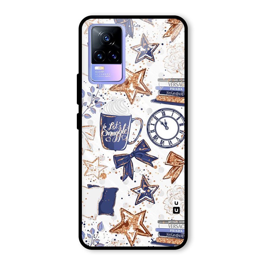 Lets Snuggle Glass Back Case for Vivo Y73