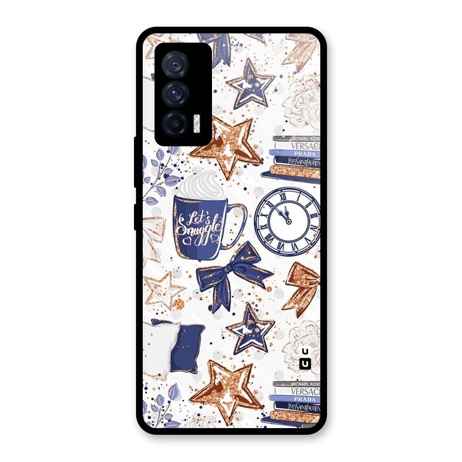 Lets Snuggle Glass Back Case for Vivo iQOO 7 5G