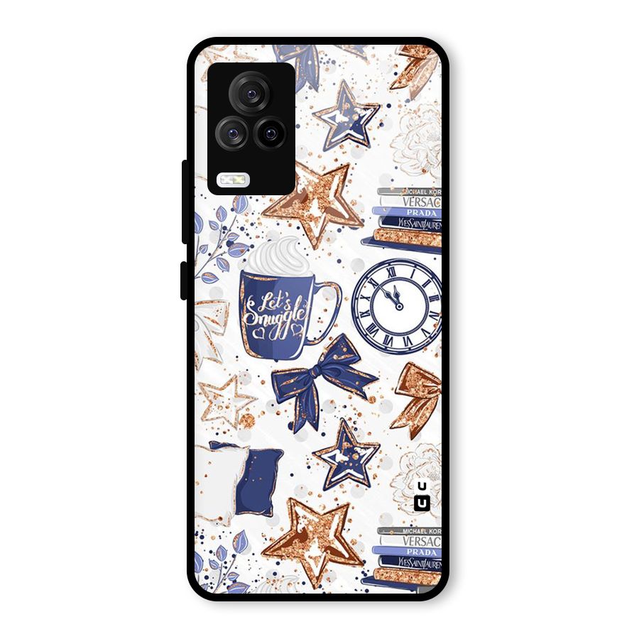 Lets Snuggle Glass Back Case for Vivo iQOO 7 Legend 5G