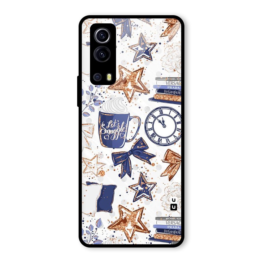 Lets Snuggle Glass Back Case for Vivo iQOO Z3