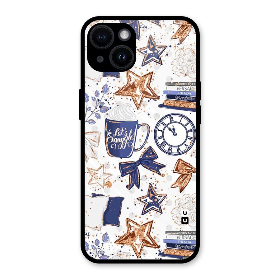 Lets Snuggle Glass Back Case for iPhone 14