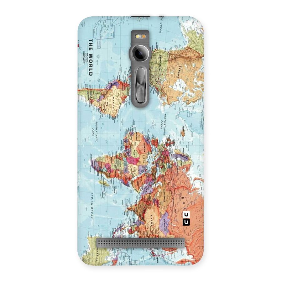 Lets Travel The World Back Case for Asus Zenfone 2