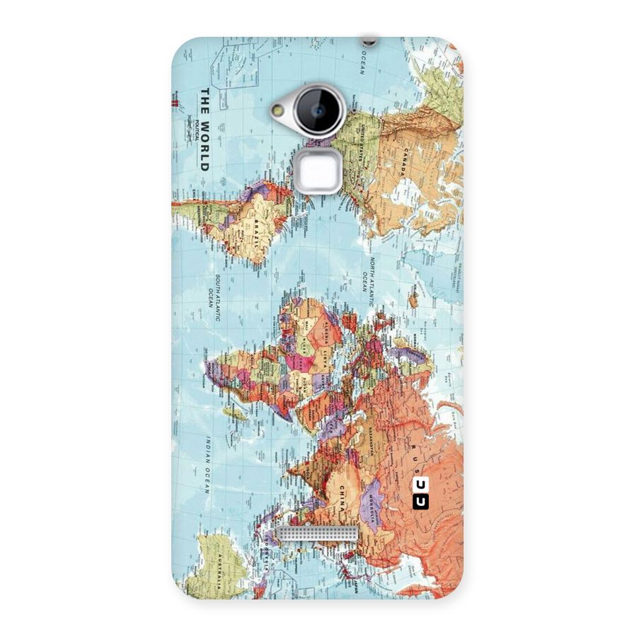 Lets Travel The World Back Case for Coolpad Note 3