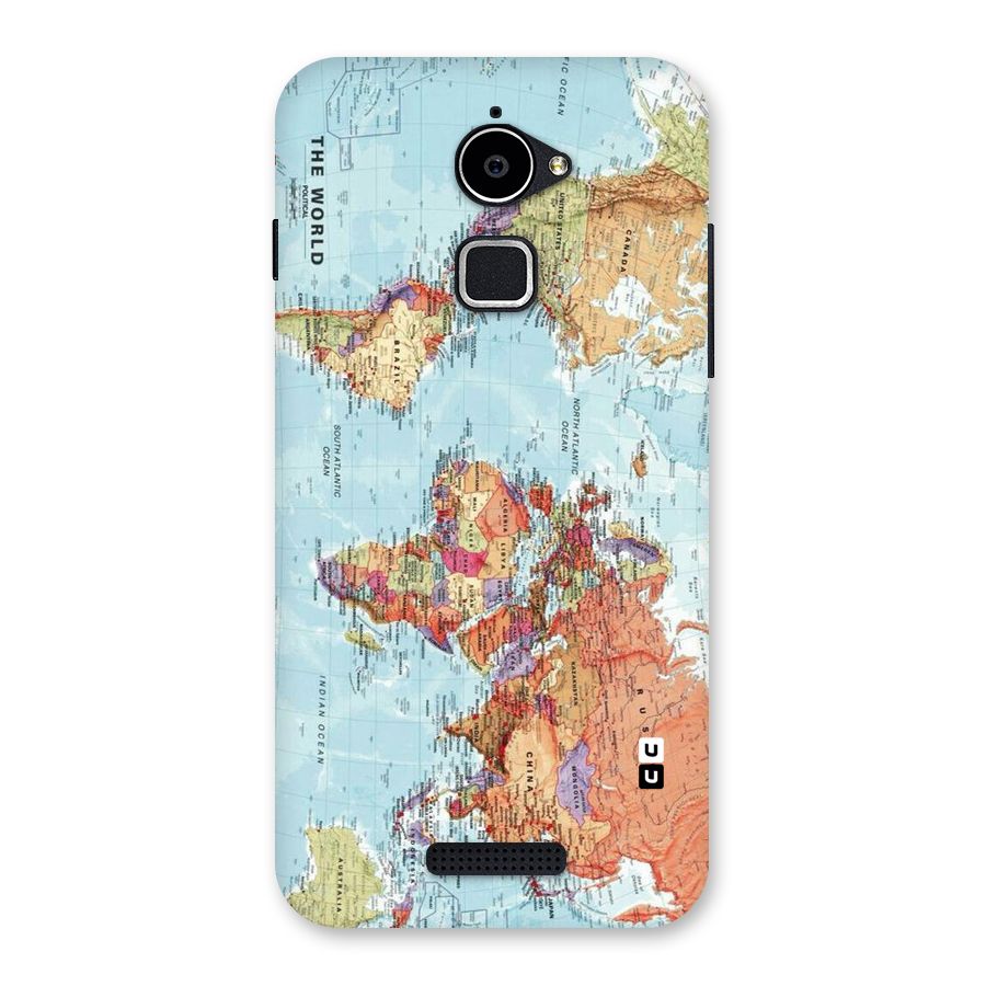 Lets Travel The World Back Case for Coolpad Note 3 Lite
