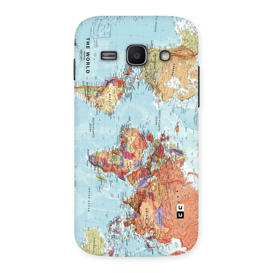 Lets Travel The World Back Case for Galaxy Ace 3