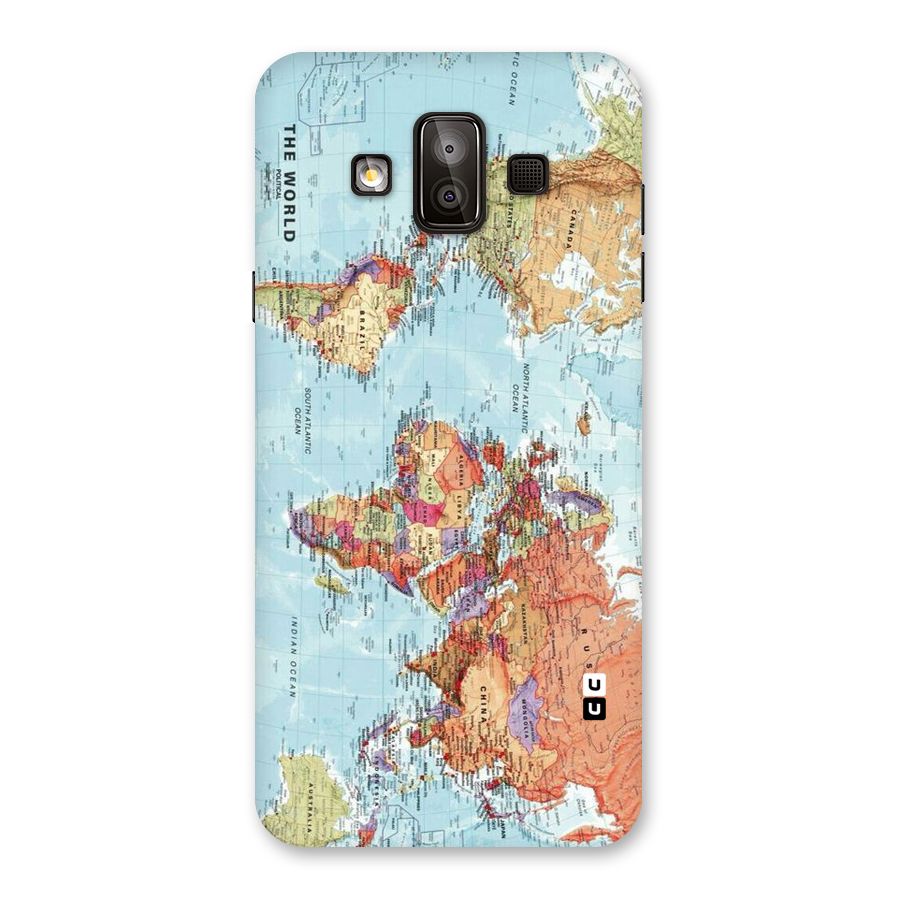 Lets Travel The World Back Case for Galaxy J7 Duo