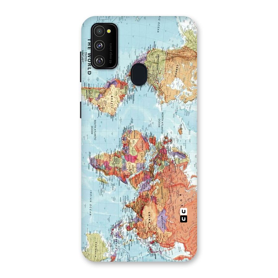 Lets Travel The World Back Case for Galaxy M30s