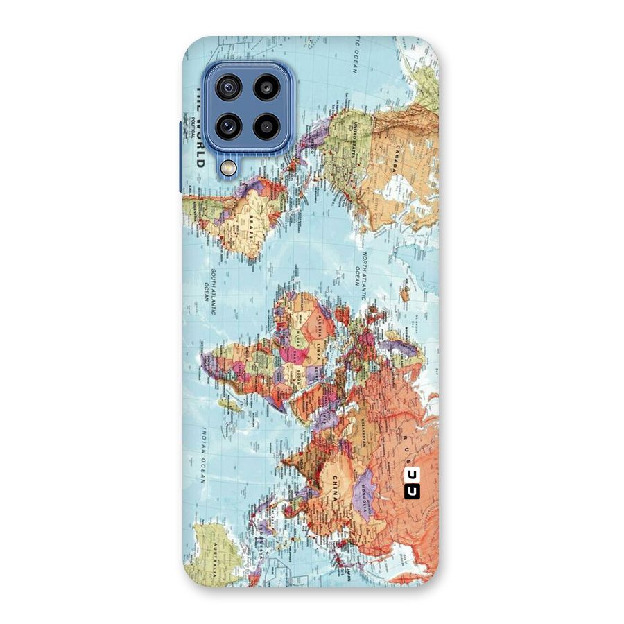 Lets Travel The World Back Case for Galaxy M32