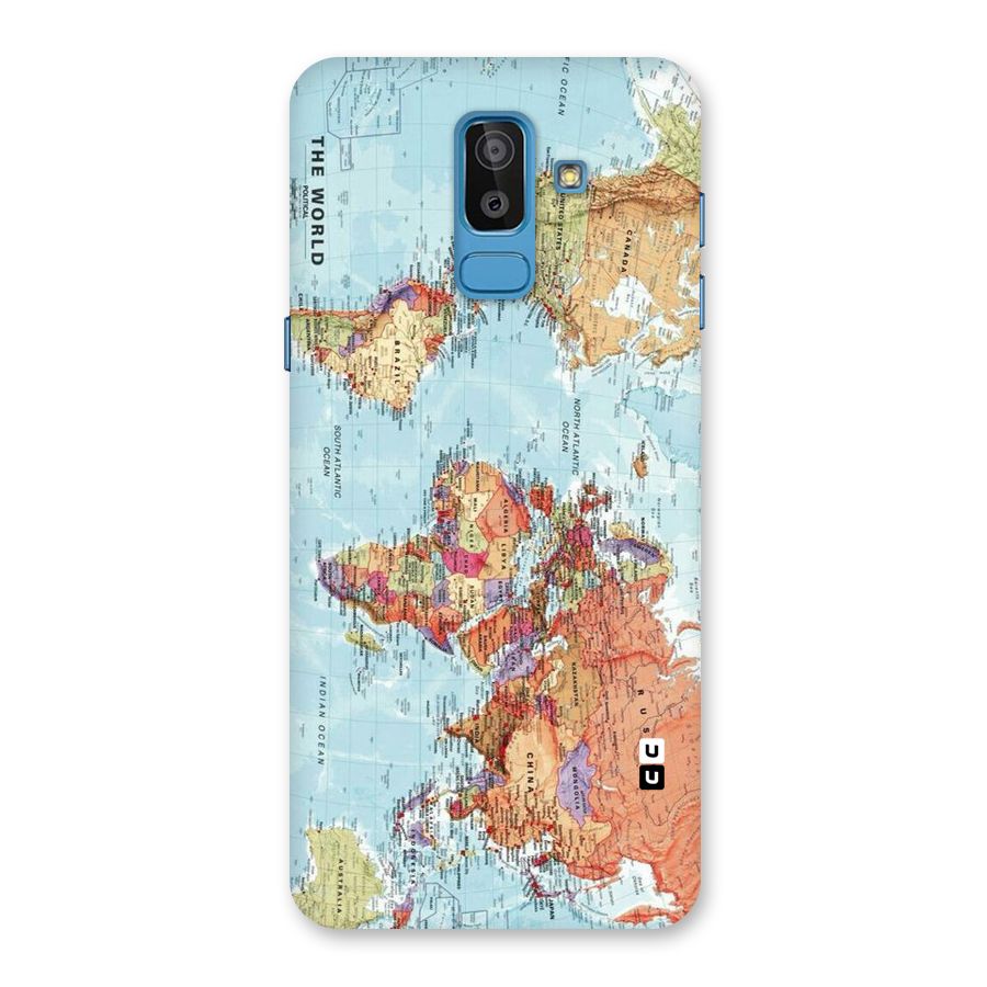 Lets Travel The World Back Case for Galaxy On8 (2018)
