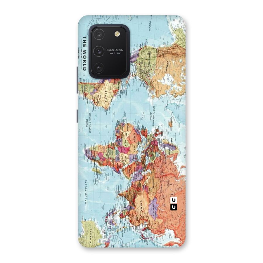 Lets Travel The World Back Case for Galaxy S10 Lite
