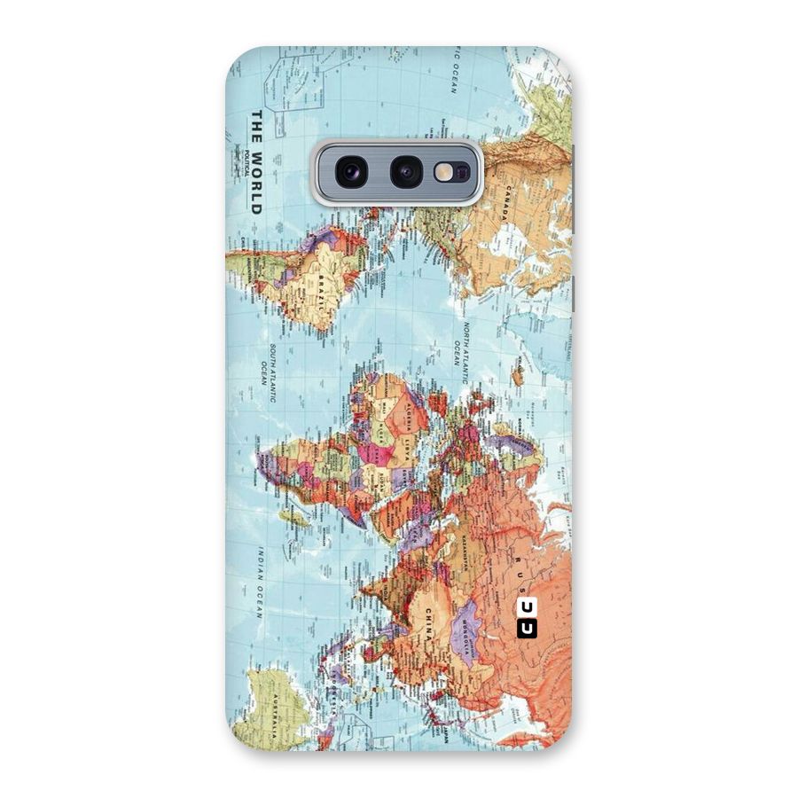 Lets Travel The World Back Case for Galaxy S10e