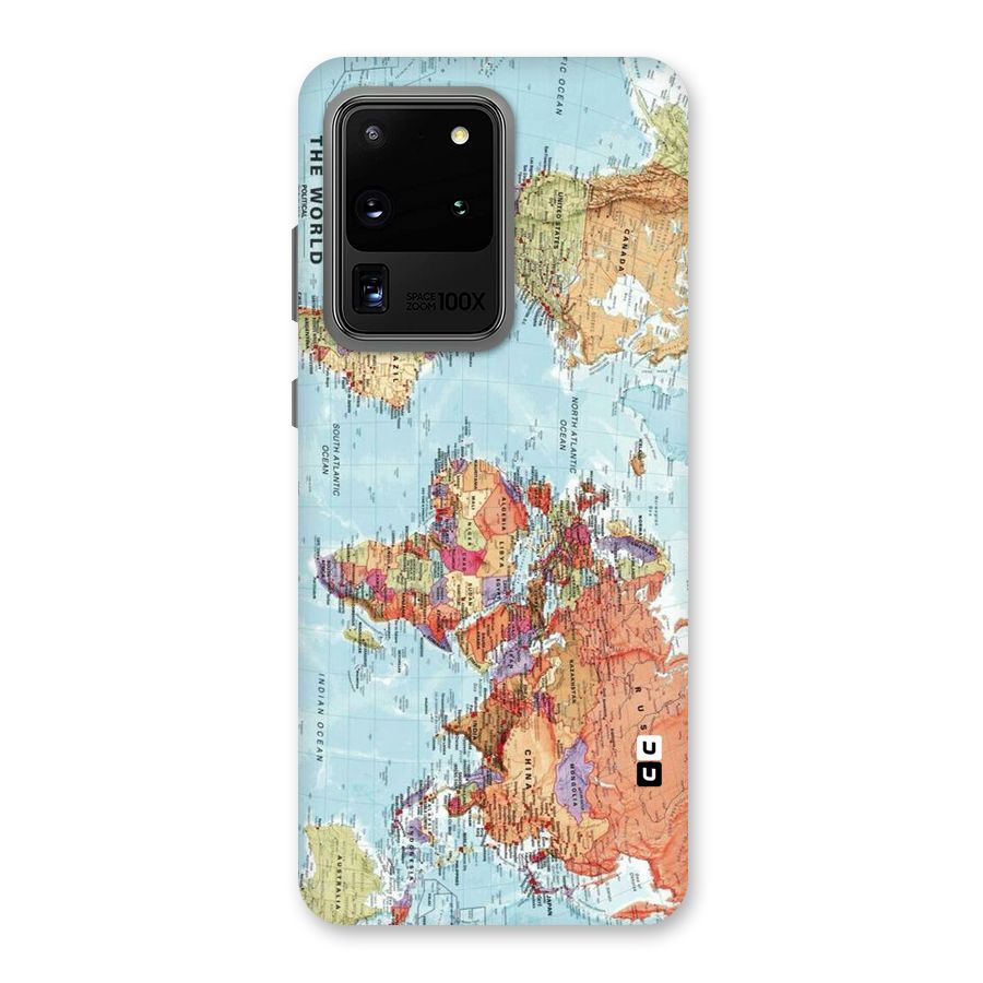 Lets Travel The World Back Case for Galaxy S20 Ultra
