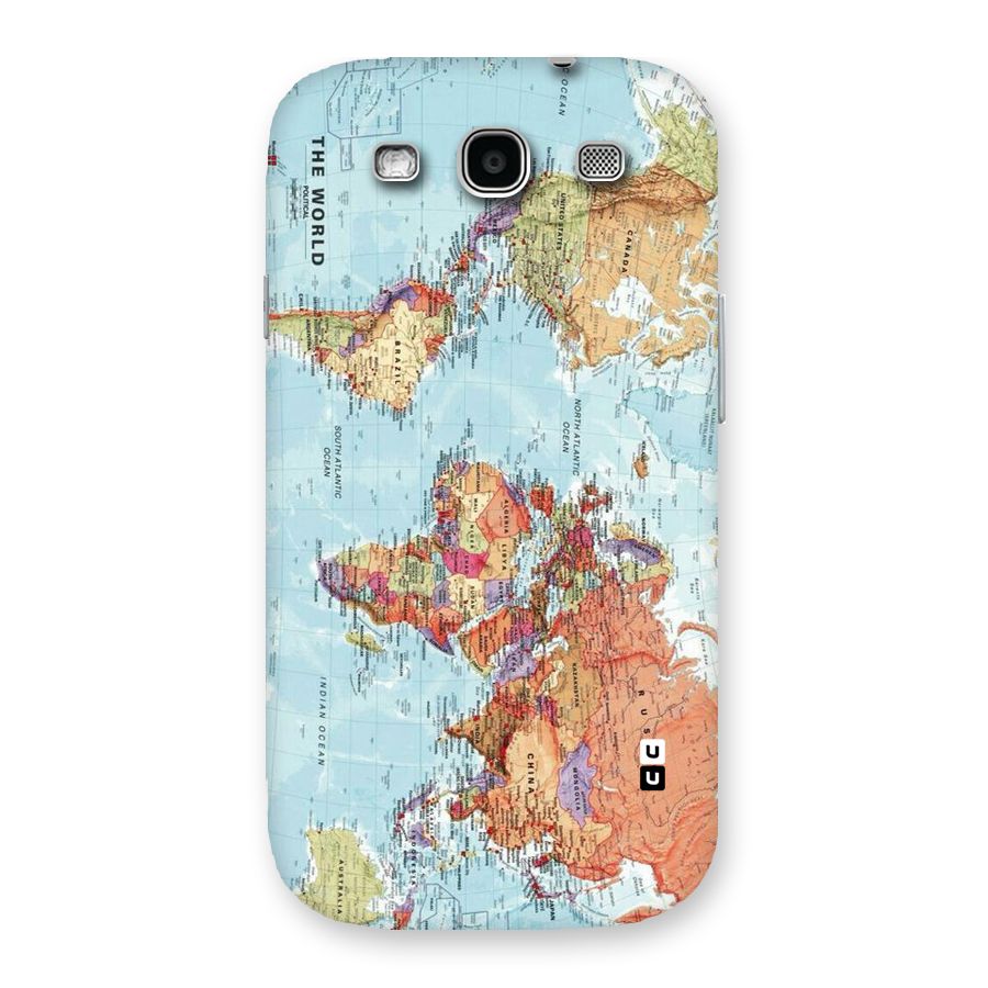 Lets Travel The World Back Case for Galaxy S3