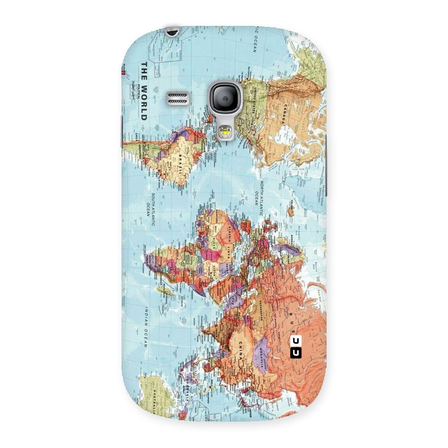 Lets Travel The World Back Case for Galaxy S3 Mini