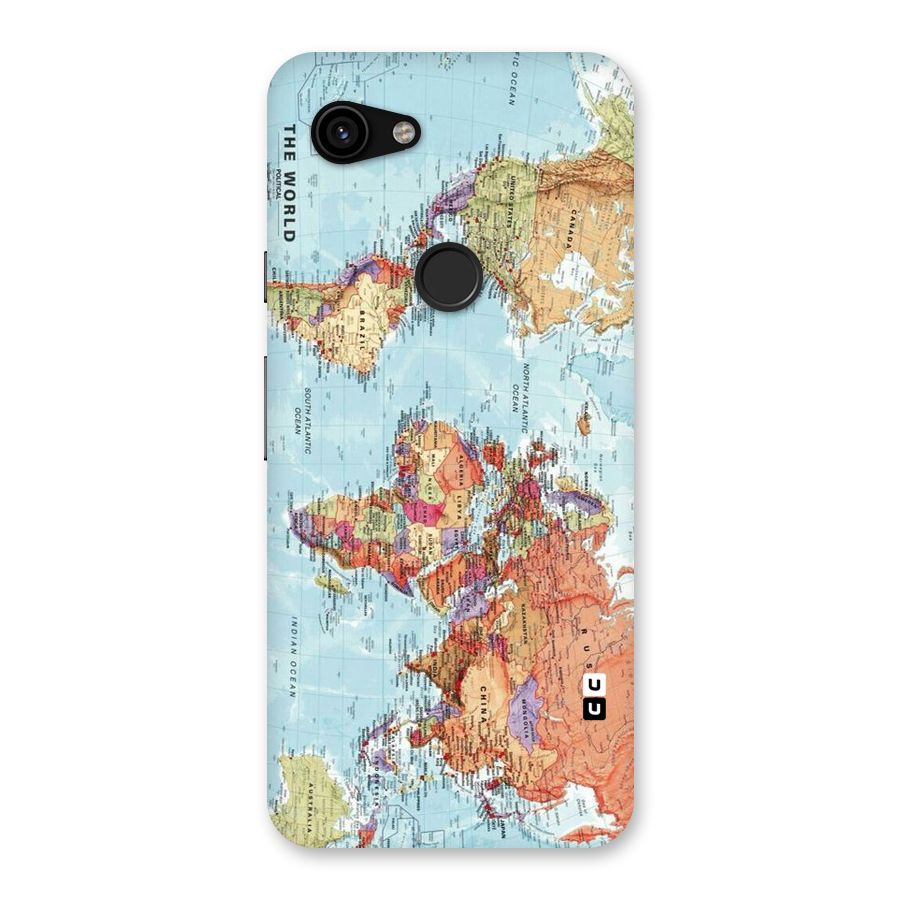 Lets Travel The World Back Case for Google Pixel 3a