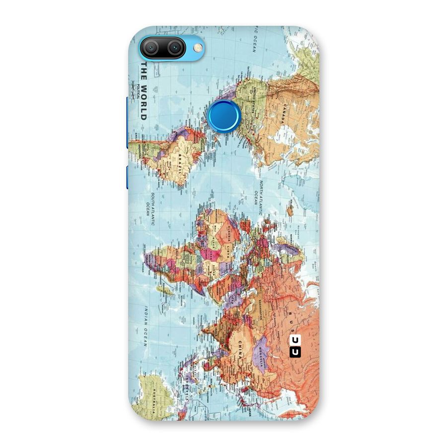 Lets Travel The World Back Case for Honor 9N