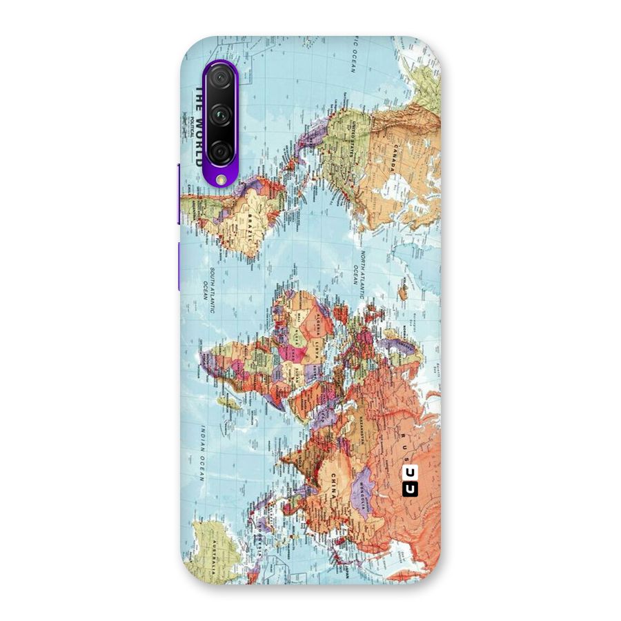 Lets Travel The World Back Case for Honor 9X Pro