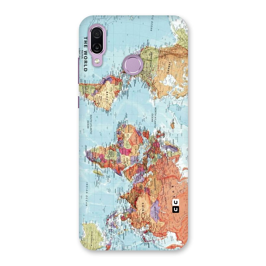 Lets Travel The World Back Case for Honor Play