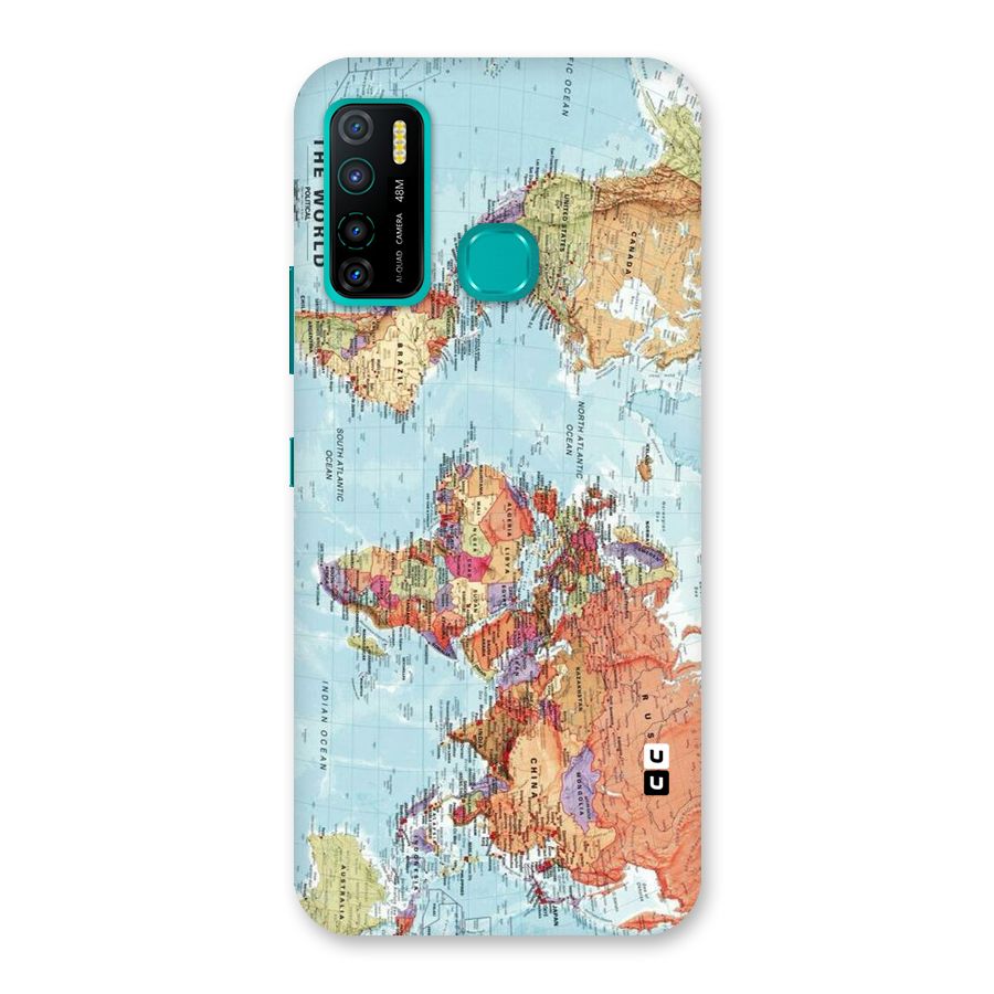 Lets Travel The World Back Case for Infinix Hot 9 Pro