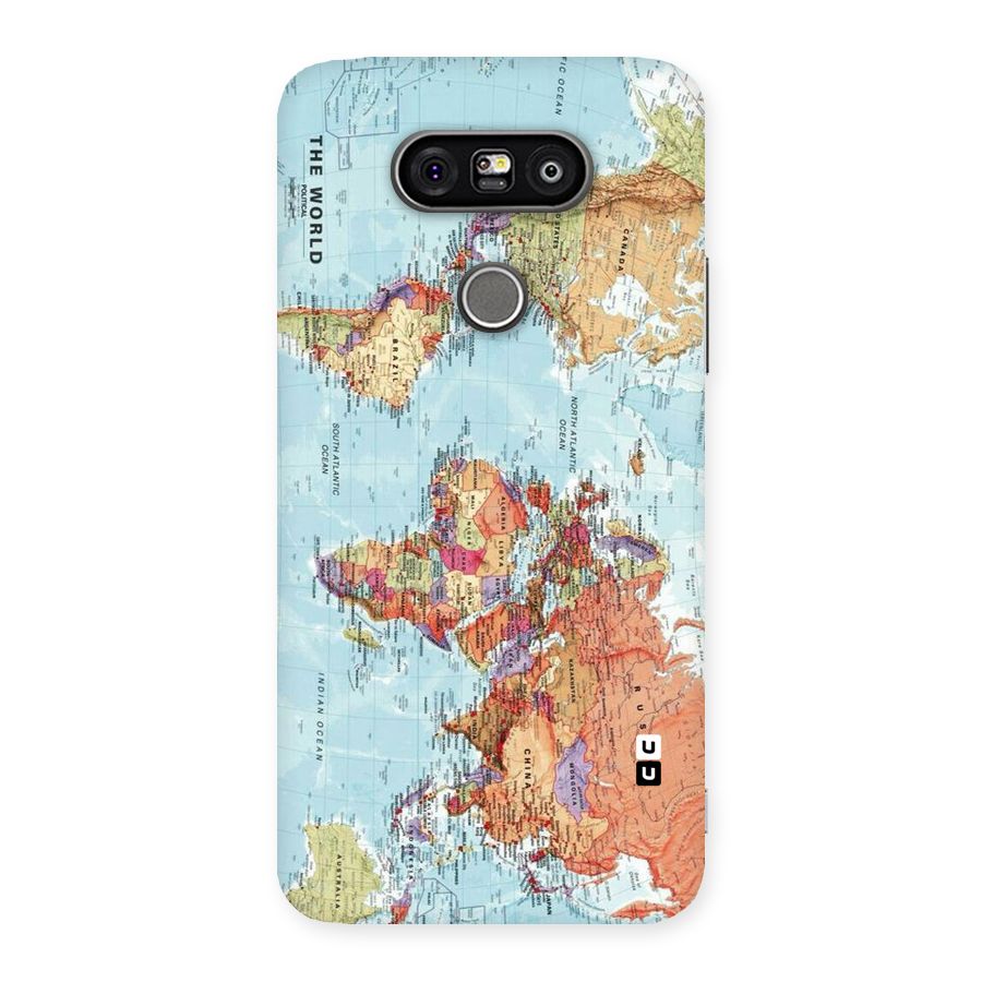 Lets Travel The World Back Case for LG G5