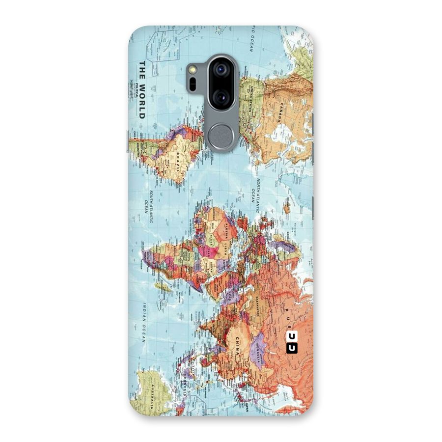 Lets Travel The World Back Case for LG G7