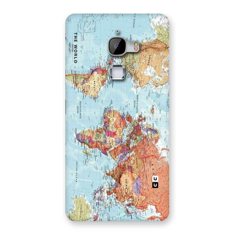 Lets Travel The World Back Case for LeTv Le Max