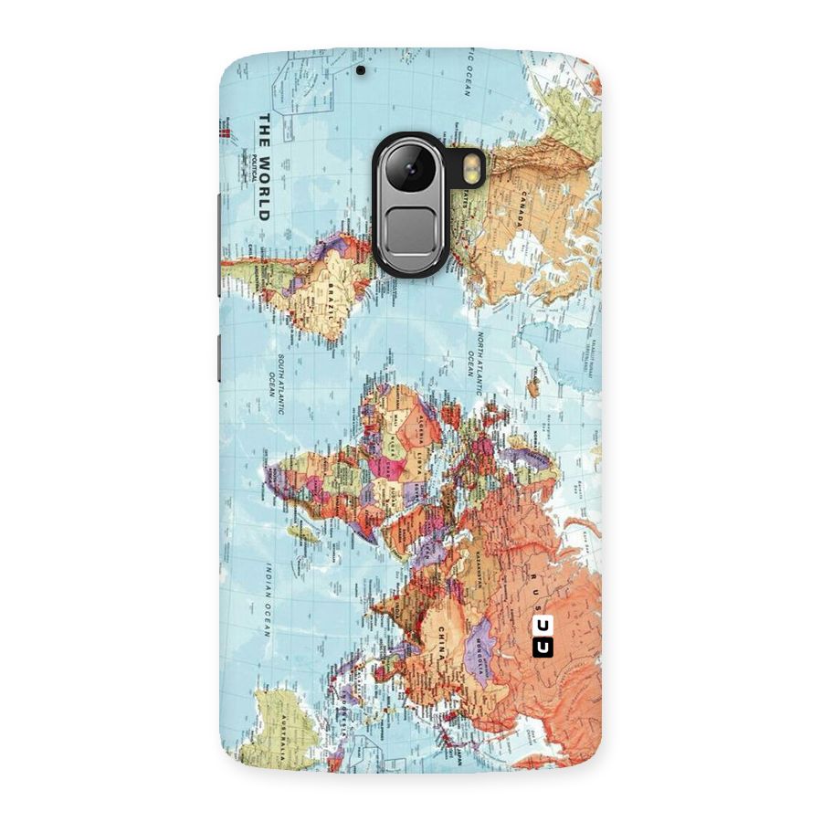 Lets Travel The World Back Case for Lenovo K4 Note