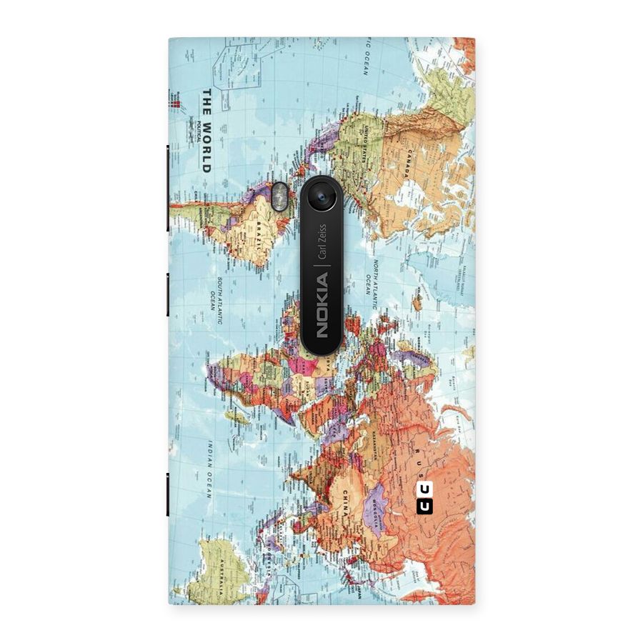 Lets Travel The World Back Case for Lumia 920