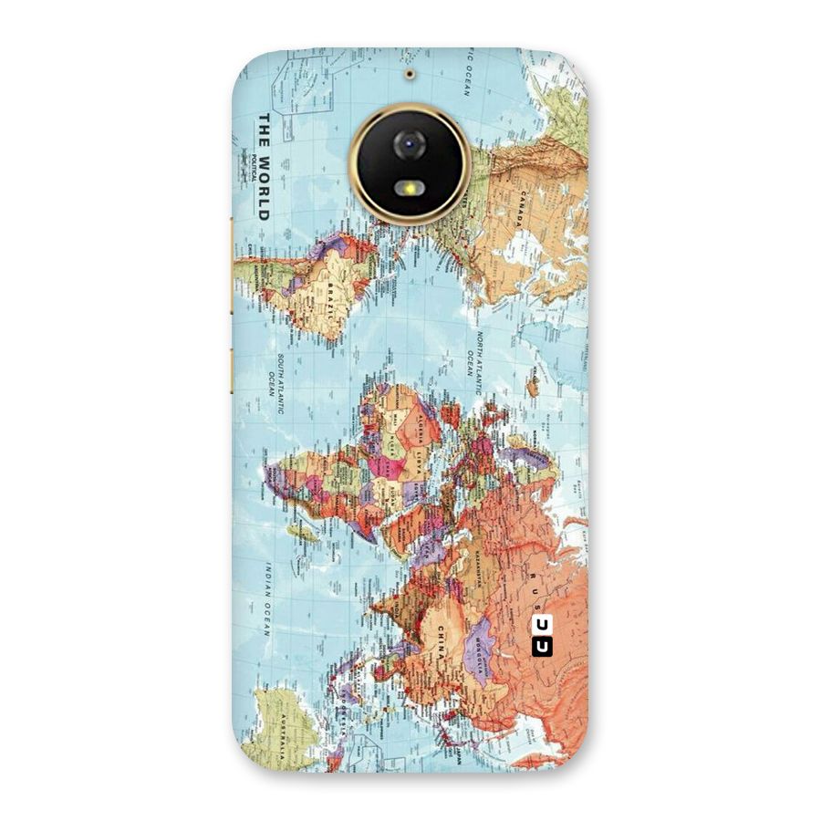 Lets Travel The World Back Case for Moto G5s