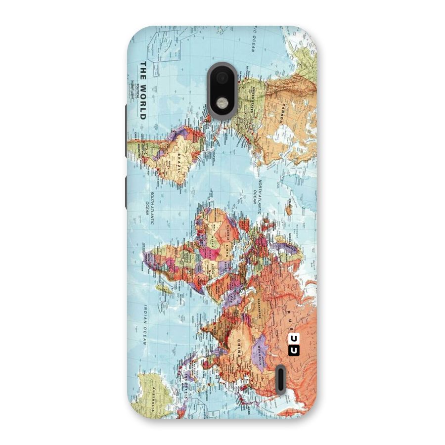 Lets Travel The World Back Case for Nokia 2.2