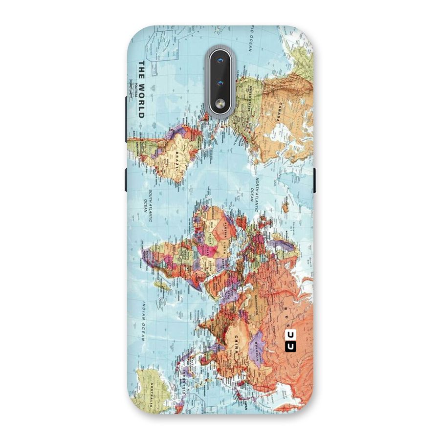 Lets Travel The World Back Case for Nokia 2.3