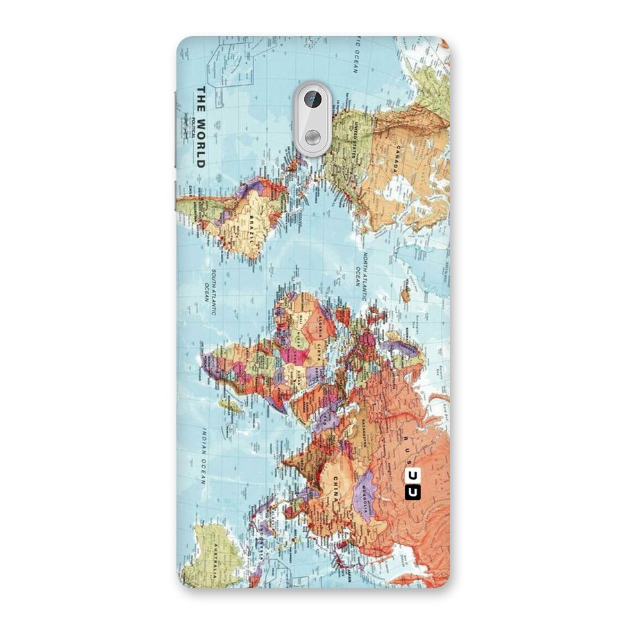 Lets Travel The World Back Case for Nokia 3