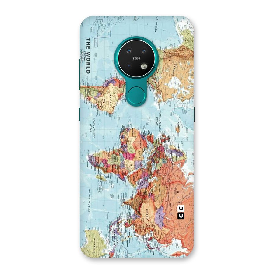 Lets Travel The World Back Case for Nokia 7.2