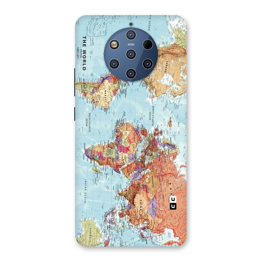 Lets Travel The World Back Case for Nokia 9 PureView