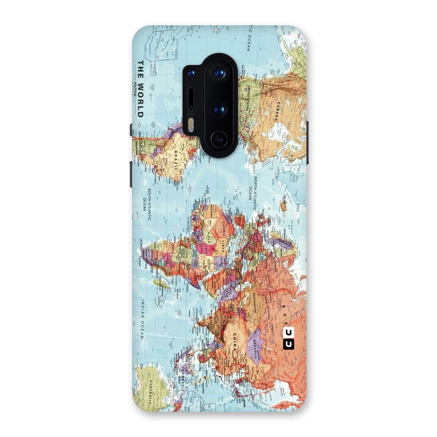 Lets Travel The World Back Case for OnePlus 8 Pro