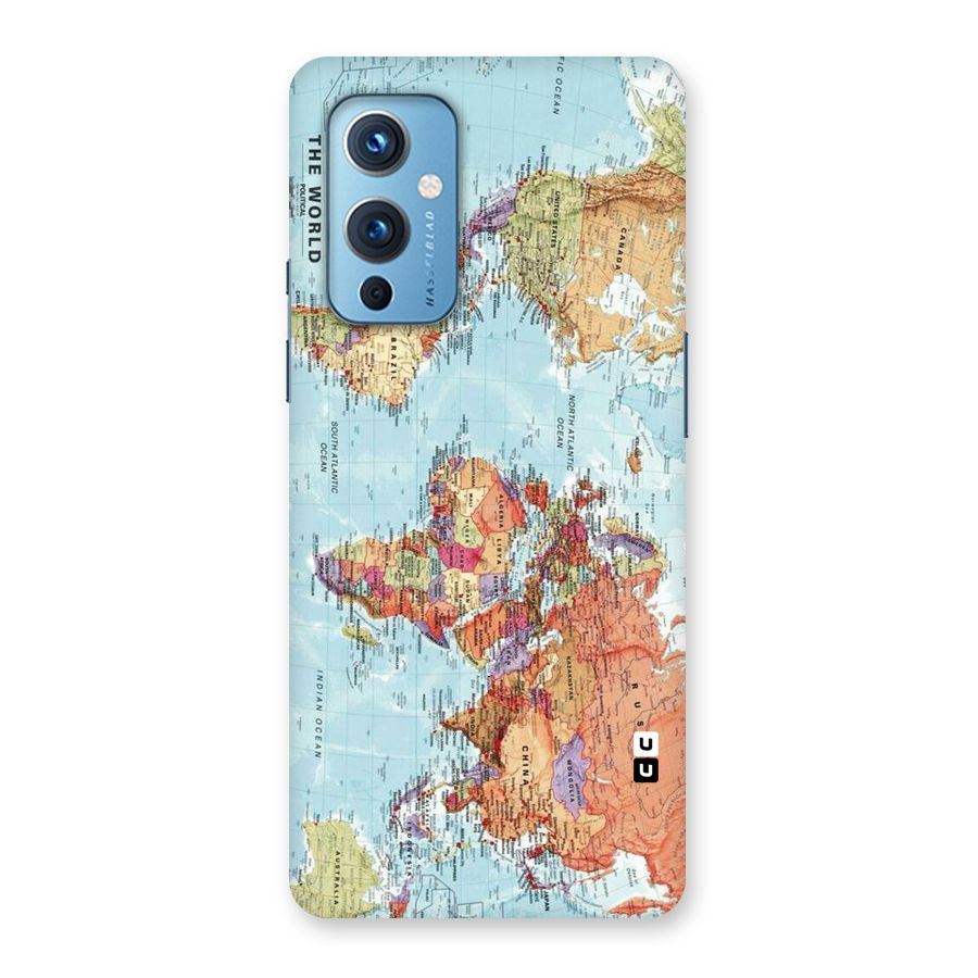 Lets Travel The World Back Case for OnePlus 9