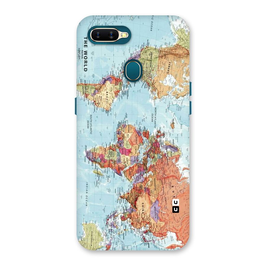 Lets Travel The World Back Case for Oppo A11k
