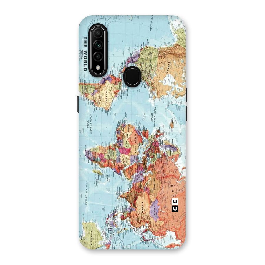 Lets Travel The World Back Case for Oppo A31