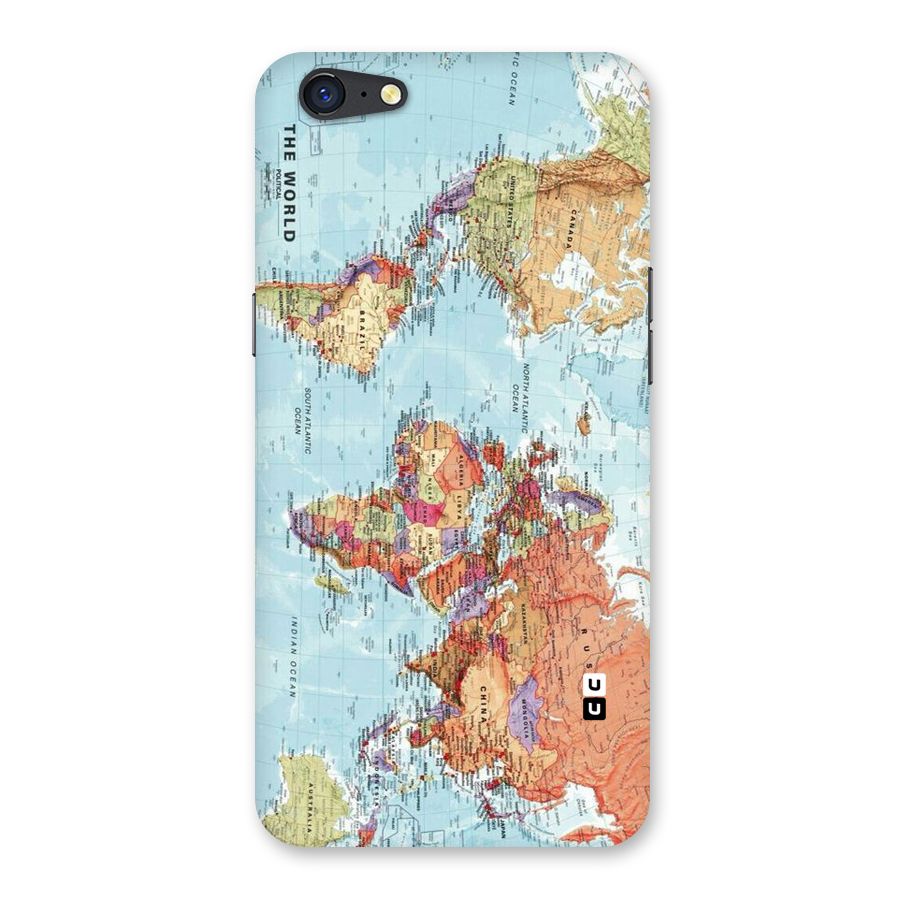 Lets Travel The World Back Case for Oppo A71