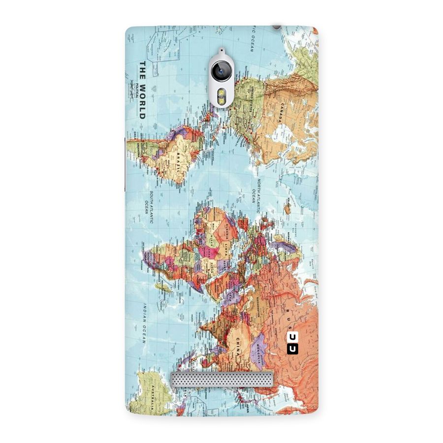 Lets Travel The World Back Case for Oppo Find 7